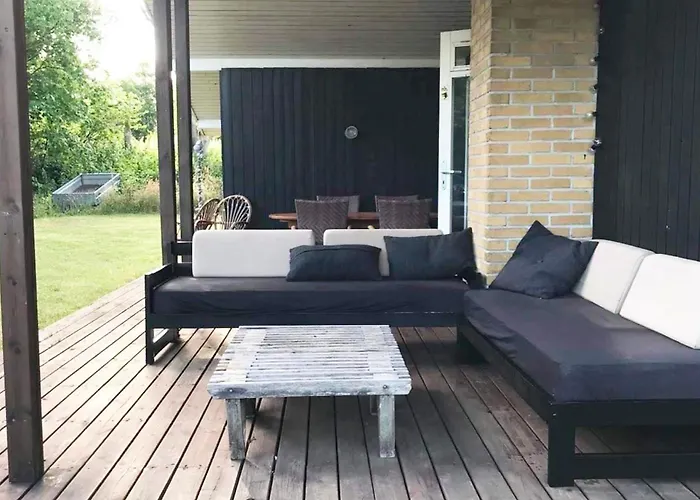 Сasa de vacaciones A Cozy House On Mols With A View Of The Sea *